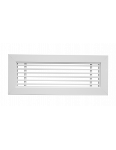 Grille linéaire de soufflage/reprise, blanc, 230 à 650 m3/h, D 400 x 150 mm S&P (UNELVENT) 850963