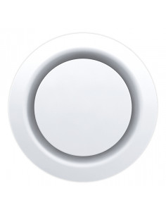 Bouche plastique réglable de 30 à 230 m3/h manchette à joint D160 mm S&P (UNELVENT) 854518