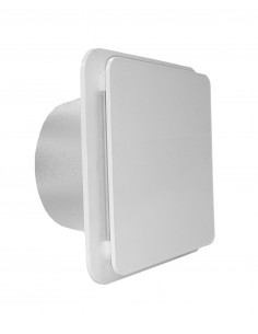 Bouche extra-plate design avec volets orientables et manchette à griffes D200 mm S&P (UNELVENT) 855018 2