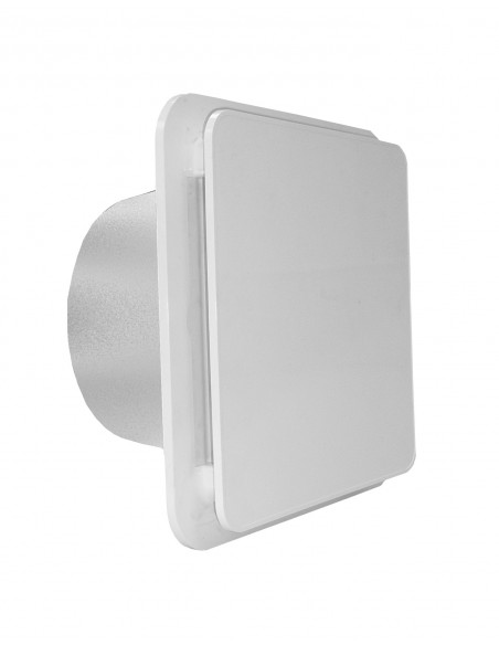 Bouche extra-plate design avec volets orientables et manchette à griffes D200 mm S&P (UNELVENT) 855018