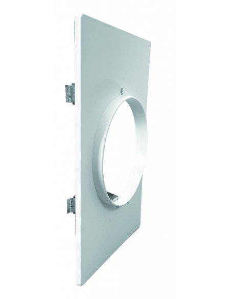 Platine de rénovation pour remplacement de bouche de ventilation avec entretoise S&P (UNELVENT) 858181