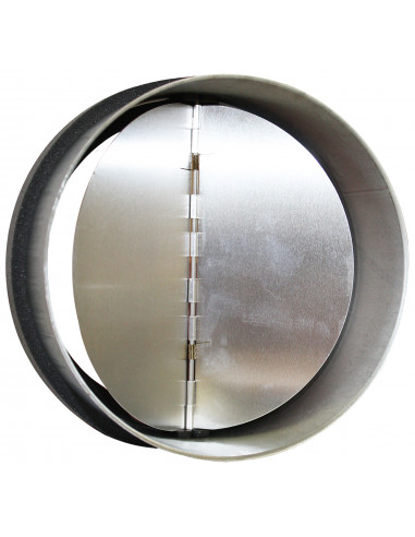 Clapet anti-retour galvanisé D160 mm S&P (UNELVENT) 860089