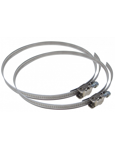 Colliers multi-diamètres, réglable de 80 à 125 mm (par 2 unités) S&P (UNELVENT) 860097
