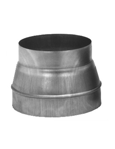 Réduction conique en acier galvanisé raccordement D.160/100 mm S&P (UNELVENT) 864339