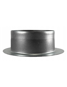 Piquage à plat acier galvanisé pour le raccordement de conduit D 80 mm S&P (UNELVENT) 865270 2