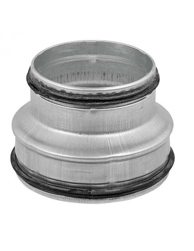 Réduction conique en acier galvanisé à joint, raccordement D 160/125 mm S&P (UNELVENT) 867835
