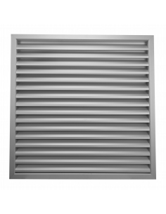 Grille extérieure de soufflage/reprise alu 430 à 840 m3/h D 300x300mm S&P (UNELVENT) 877691