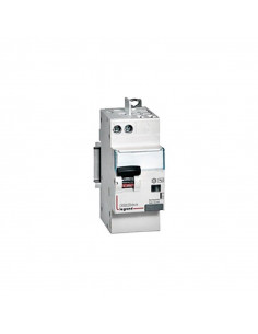 Disjoncteur différentiel DX³4500 arrivée haute vis départ haut auto.U+N 230V~ 25A type AC 300mA 2 modules LEGRAND 410731 2