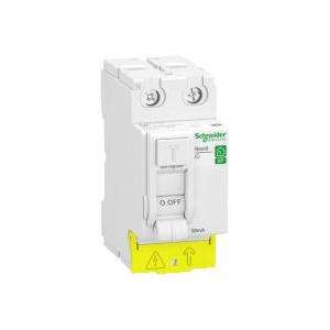 Resi9 XP inter différentiel 2P 63A 30mA Type AC peignable alim bas SCHNEIDER R9PRC263 2