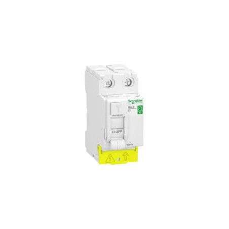 Resi9 XP inter différentiel 2P 63A 30mA Type AC peignable alim bas SCHNEIDER R9PRC263
