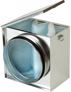 Caisson filtre G4 trappe d'accès au filtre raccordement à joint D 1630 mm S&P 970638