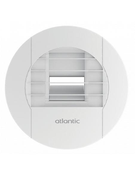 Bouche hygro BHC 10 à 45-135 m3/h 2xAA Téléc. Bluetooth A griffe ATLANTIC 527396