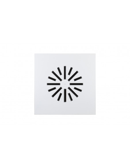 Diffuseur à jet hélicoïdal DFH2 675 x 400 mm ailettes noires ATLANTIC 697974