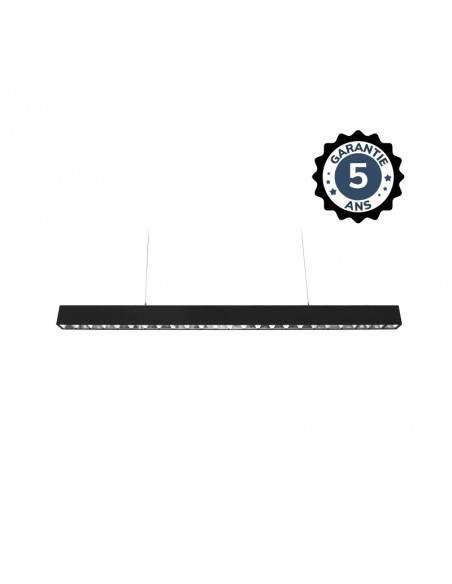 LINEO REFLECTEUR LINEAIRE 1500MM 50W 4000K NOIR UGR 19 DALI/PUSH 5ANS MIIDEX LIGHTING 100523