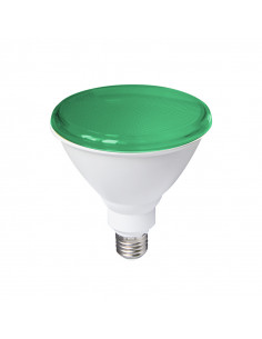 LED PAR38 16W E27 VERT 25° IP65 BOITE MIIDEX LIGHTING 100682 2