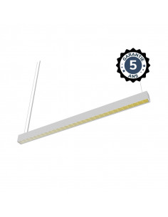 PROLINE LINEAIRE REFLECTEUR1500MM 30W 2CCT DALI BLANC UGR 19 5ANS MIIDEX LIGHTING 100700