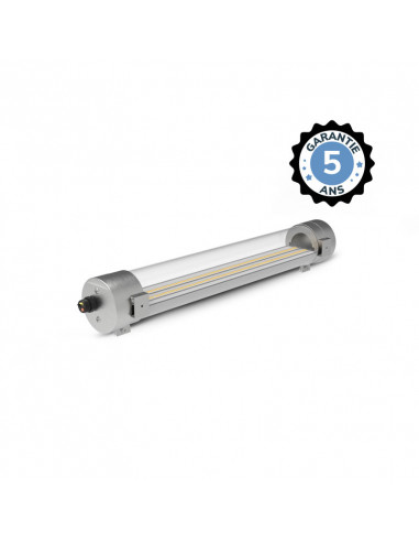 Tubulaire LED Intégrées Claire Traversant 17W 4000K Garantie 5 ans MIIDEX 100711