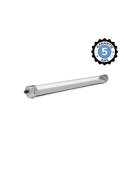 Tubulaire LED Intégrées Claire Traversant 35W 4000K TUBA II 1200mm 170lm/W L80B10 MIIDEX LIGHTING 100713