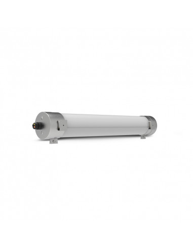 TUBA II 600MM OPAL 17W 4KK 150lm/W L80B10 50000h + DETECTEUR HF 5A MIIDEX LIGHTING 100727