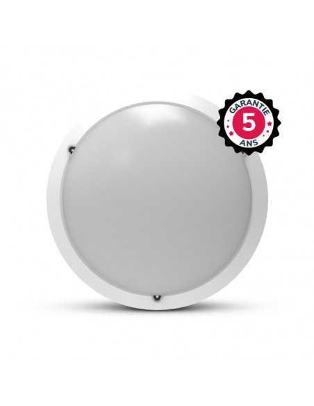 RONDO HUBLOT DIAM 300MM 20W 2500LM 3000K BLANC 5ANS MIIDEX LIGHTING 100735