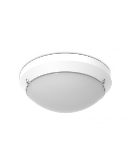 RONDO HUBLOT DIAM 300MM 20W 2500LM 3000K + DETECT RF BLANC 5ANS MIIDEX LIGHTING 100736
