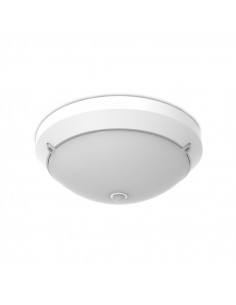 RONDO HUBLOT DIAM 300MM 20W 2500LM 3000K + DETECT IR BLANC 5ANS MIIDEX LIGHTING 100737 2