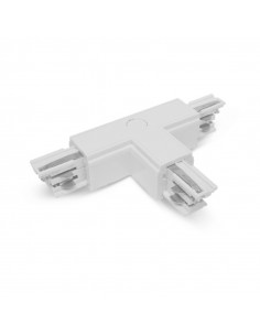 RAIL 3A CONNECT TRIPHASE FORME T BLC GAUCHE CIRCUIT INTERIEUR 230V  MIIDEX LIGHTING 100777