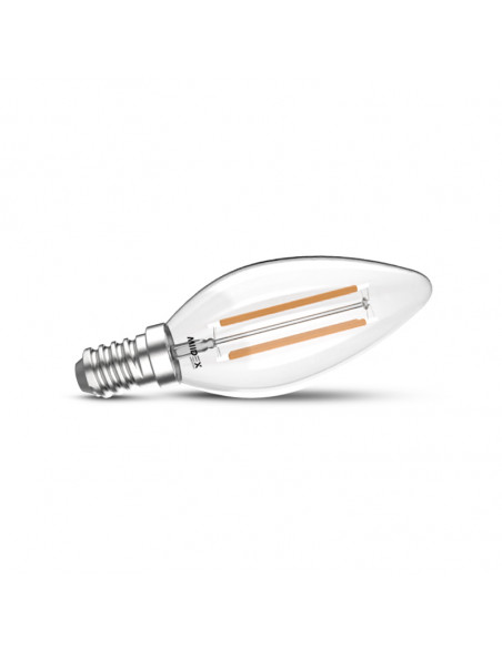 LED FIL COB FLAMME E14 4W 2700K CLR MIIDEX LIGHTING 100818