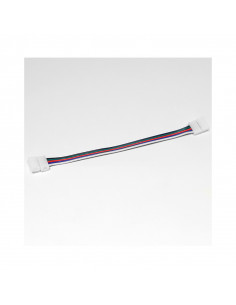 BANDEAU CONNECT DROIT D/F AVEC CABLE PR BANDEAU RGB+W IP20 10MM MIIDEX LIGHTING 100898