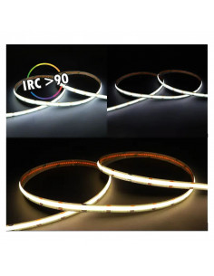 BANDEAU COB 9W/M CCT + CONTROLEUR + TELECOMMANDE + ALIM MIIDEX LIGHTING 100918