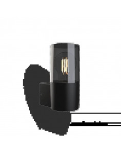 HELIOS APPLIQUE 1 X E27 CYLINDRIQUE IP44 ALU MIIDEX LIGHTING 100938 2