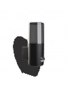 HELIOS APPLIQUE 1 X E27 CYLINDRIQUE IP44 ALU + DETECT IR MIIDEX LIGHTING 100939