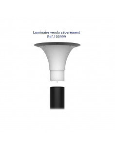 SUNNY SMART ACCESSOIRE POTELET POUR APPLIQUE SOLAIRE 15W 2CCT IP65 3A MIIDEX LIGHTING 101000 2