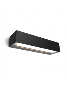 RICHARDIA APPLIQUE 12W 3000K IP54 NOIR MIIDEX LIGHTING 101007 2