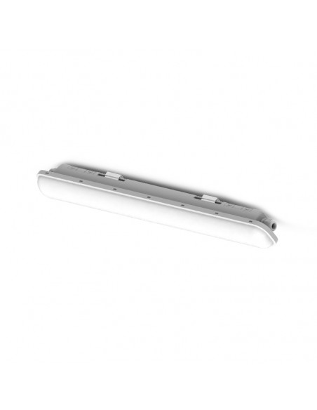Reglette Étanche LED Intégrées Traversant 20W 4000K IP65 600mm TARN IK08 3A MIIDEX 101057