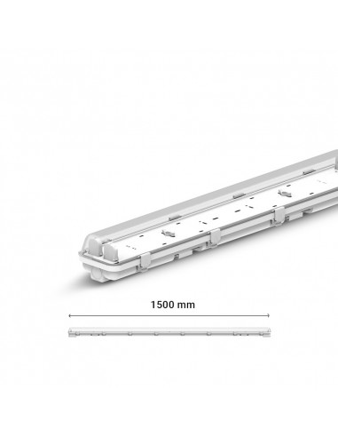 NIL II TUBE ETANCHE TUBE LED 1500 X2 (x6) MIIDEX LIGHTING 101064