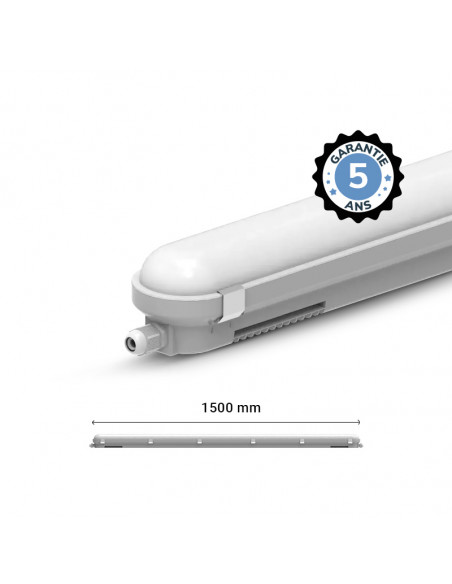 RHONE ETANCHE LED INT 1500MM 58W 4000K IP65 IK10 5A (X6) MIIDEX LIGHTING 101084