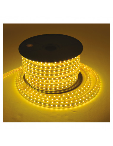 BOBINE LED 5050 1M 8W/M IP65 3000K+ ALIM MIIDEX LIGHTING 150043