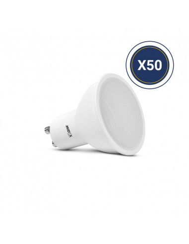LED 5,4W GU10 4000K 120° PACK DE 50 MIIDEX LIGHTING 150066