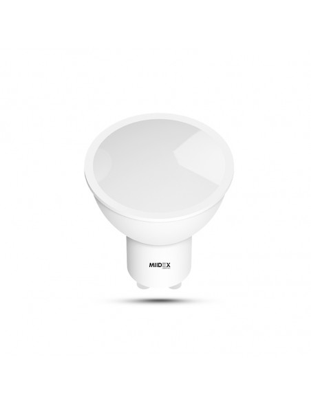 LED 5,4W GU10 3000K 120° PACK DE 50 MIIDEX LIGHTING 150073