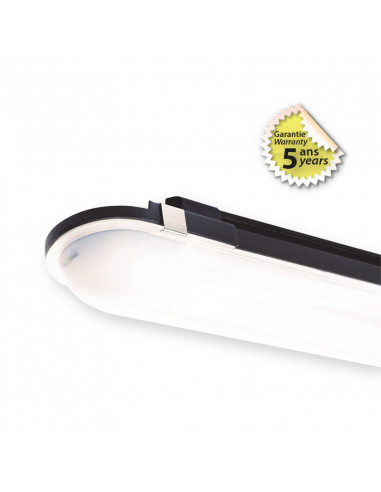 VESPUCCI ETANCHE LED INT NR 1200X95MM 28W 5000K IP66 IK10 5ANS MIIDEX LIGHTING 400041