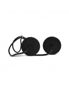 ACACIA PATERE AVEC CABLE SUSPENSION SPOT SAILLIE GU10 CYLINDRE NOIR MIIDEX LIGHTING 68031 2