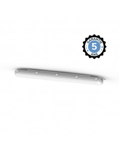 RHONE ETANCHE LED 1220X100MM 30W 4000K IP65 IK10 CAB MIL TRA 5ANS (X6) MIIDEX LIGHTING 75810