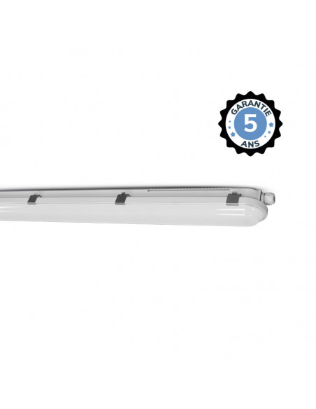 RHONE ETANCHE LED INT 1500 X 85MM 50W 3000K IP65 IK10 TRA 5A (X6) MIIDEX LIGHTING 758120