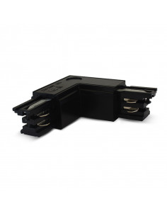 RAIL 3A CONNECT TRIPHASE COUDE L NOIR 230V MIIDEX LIGHTING 8243 2