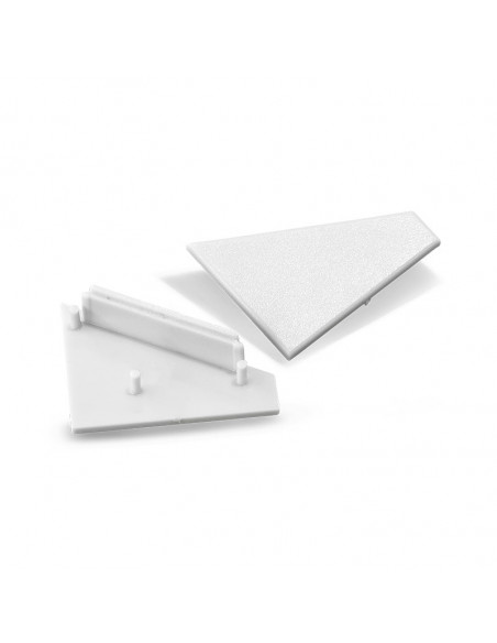 TERMINAISON PROFILE ANGLE 30°/60° GS PACK DE 2  MIIDEX LIGHTING 9869