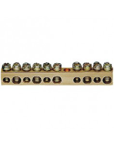 Barrette sur socle 67mm 5X16-5X10mm HAGER K143