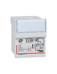 Cassette de remplacement pour parafoudre réferences 003951 et 003953 LEGRAND 003954 2