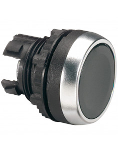 Tête à impulsion non lumineuse affleurante IP69 Osmoz composable noir LEGRAND 023806