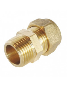 RACCORD M ET BICONE LAITON 12 - 12 17 52-12-12